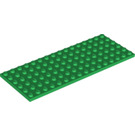 LEGO Groen Plaat 6 x 16 (3027)