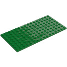 LEGO Verde Placa 8 x 16 (92438)