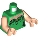 LEGO Green Poison Ivy Minifig Torso (973 / 76382)