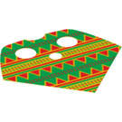LEGO Green Poncho with Green and Red Design (16479)