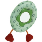 LEGO Groen Primo Ster in Licht Groen Schuim Ring met hanging Rood Poten (44163)