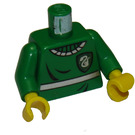 LEGO Green Quidditch Uniform Torso with Green Arms and Yellow Hands (973 / 73403)