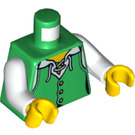 LEGO Vert Robin Loot Minifig Torse (973 / 76382)