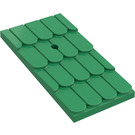 LEGO Vert Roof Pente 4 x 6 avec Haut Trou