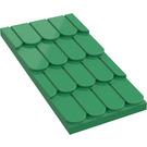 LEGO Grün Roof Steigung 4 x 6 ohne oben Loch (4323)