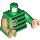 LEGO Green Sandman Minifig Torso (973 / 76382)