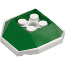 LEGO Grøn Shell med hvid Bund (67013)