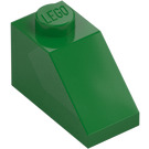 LEGO Verde Pendenza 1 x 2 (45°) (3040 / 6270)