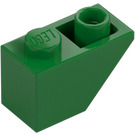 LEGO Verde Con pendiente 1 x 2 (45°) Invertido (3665)