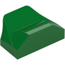 LEGO Green Slope 1 x 2 x 0.7 Curved with Fin (47458 / 81300)