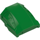 LEGO Verde Pendenza 1 x 2 x 2 Curvo con Dimples (44675)