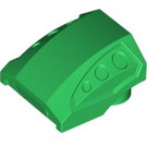 LEGO Green Slope 1 x 2 x 2 Curved with Dimples (44675)
