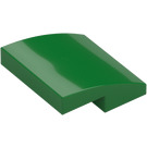 LEGO Green Slope 2 x 2 Curved (15068)