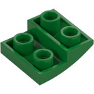 LEGO Green Slope 2 x 2 x 0.7 Curved Inverted (32803)