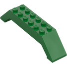 LEGO Grønn Skråning 2 x 2 x 10 (45°) Dobbel (30180)