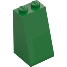 LEGO Green Slope 2 x 2 x 3 (75°) (Solid Studs) (98560)