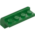 LEGO Green Slope 2 x 4 x 1.3 Curved (6081)