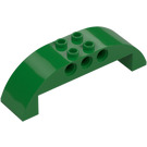 LEGO Green Slope 2 x 8 x 2 Curved (11290 / 28918)