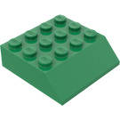 LEGO Grün Steigung 4 x 4 (45°) (30182)