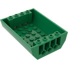 LEGO Groen Helling 6 x 8 x 2 Gebogen Omgekeerd Dubbele (45410)