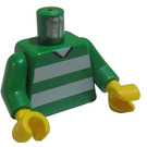 LEGO Groen Sport Torso Number 7 (973)