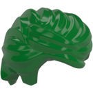 LEGO Green Swept Back Wavy Tousled Hair (61183)