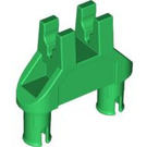 LEGO Green Technic Connector 3 x 1 x 3 with Two Pins and Two Clips (19159 / 47994)
