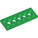 LEGO Grün Technic Platte 2 x 6 mit Löcher (32001)