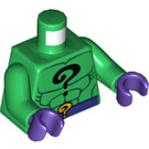 LEGO Grün The Riddler Torso (973 / 76382)