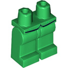 LEGO Green The Riddler with Dark Green Hat Minifigure Hips and Legs (3815 / 29804)