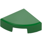 LEGO Green Tile 1 x 1 Quarter Circle (25269 / 84411)