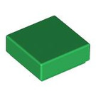 LEGO Groen Tegel 1 x 1 met groef (3070 / 30039)