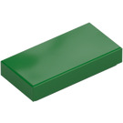 LEGO Green Tile 1 x 2 with Groove (3069)