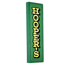 LEGO Green Tile 1 x 4 with ‘HOOPER’S’ Sign Sticker (2431)