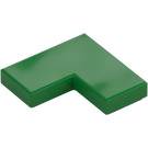 LEGO Grønn Tile 2 x 2 Hjørne (14719)