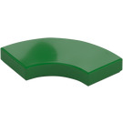 LEGO Green Tile 2 x 2 Curved Corner (27925)