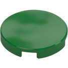 LEGO Verde Plana 2 x 2 Circular con sujeción de espiga inferior (14769)