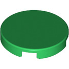 LEGO Green Tile 2 x 2 Round with Bottom Stud Holder (14769)