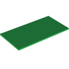 LEGO Green Tile 8 x 16 with Bottom Tubes, Textured Top (90498)