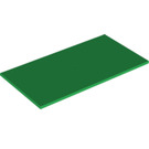 LEGO Verde Plana 8 x 16 con tubos inferiores, parte superior texturizada (90498)