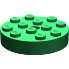 LEGO Green Turntable 4 x 4 Top (Non-Locking) (3404)