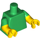 LEGO Green Watermelon Dude Minifig Torso (16360)