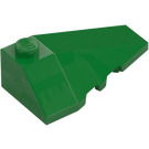 LEGO Verde Cuneo 2 x 4 Triplo Destra (43711)