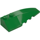 LEGO Verde Cuneo 2 x 6 Doppio Destra (5711 / 41747)