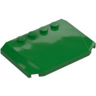 LEGO Green Wedge 4 x 6 Curved (52031)