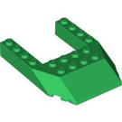 LEGO Vert Pièce de monnaie 6 x 8 avec Coupé (32084)