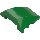 LEGO Green Wedge Curved 3 x 4 Triple (64225)