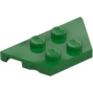 LEGO Green Wedge Plate 2 x 4 (51739)