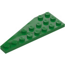 LEGO Grün Keil Platte 3 x 8 Flügel Rechts (50304)