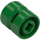 LEGO Green Wheel Rim Ø11.5 x 12 Wide with Notched Hole (6014)